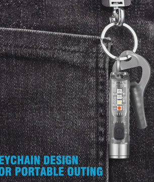 Compacte Mini Zaklamp met Type-C Opladen, Magnetisch & Waterdicht