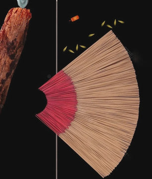 Elegante Rookloze Sandelhout Wierookstokjes - Natuurlijk Bamboe Basis voor Meditatie & Rituelen