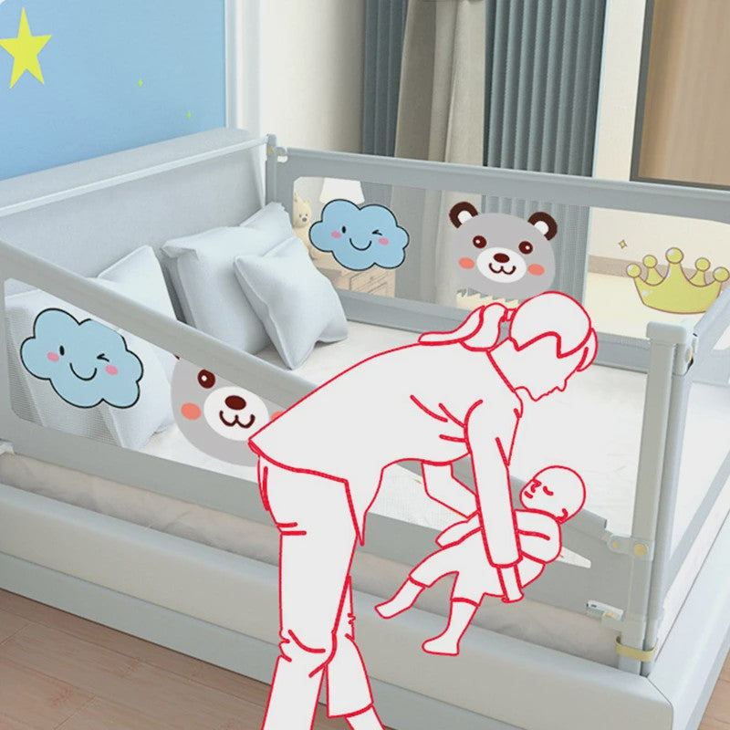 IMBABY Bedhek Verstelbaar & Wasbaar - Veilige Baby Bedhekjes voor Kinderen
