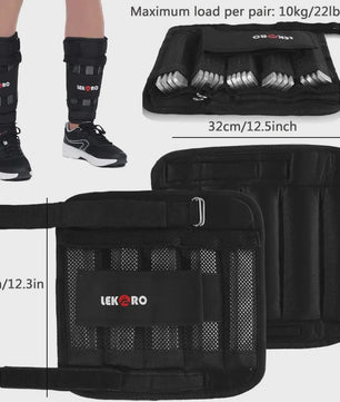 Verstelbaar Trainingsvest met Gewichten (20kg) voor Fitness, Hardlopen & Krachttraining