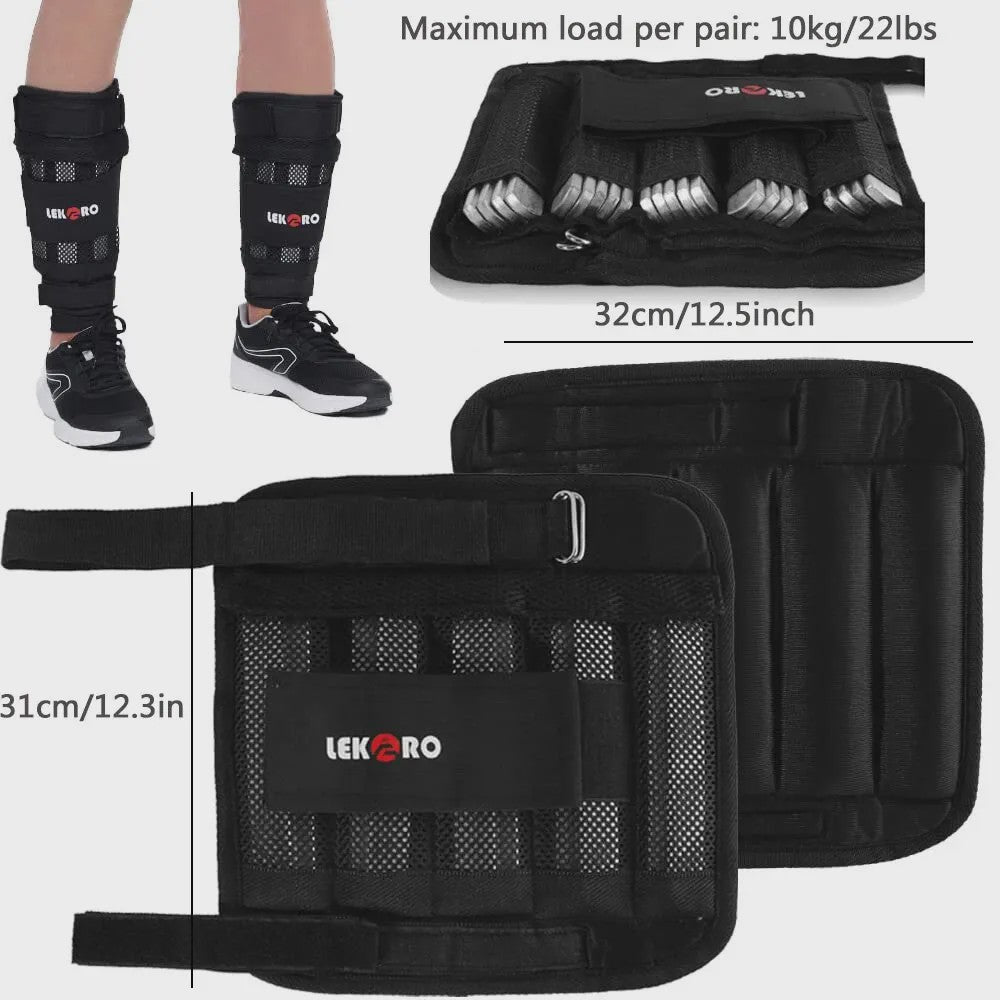Verstelbaar Trainingsvest met Gewichten (20kg) voor Fitness, Hardlopen & Krachttraining