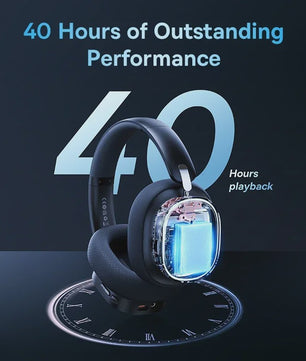Baseus GH02 Gaming Headset: Draadloos, Bluetooth 5.3, 2.4G, RGB, 40mm Drivers, 40u Batterij