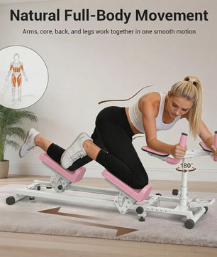 Verstelbare Core Trainer & Abdominal Workout Machine voor Thuis Fitness