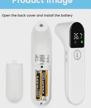 Digitale Infrarood Thermometer - Contactloos Meten voor Baby & Volwassene