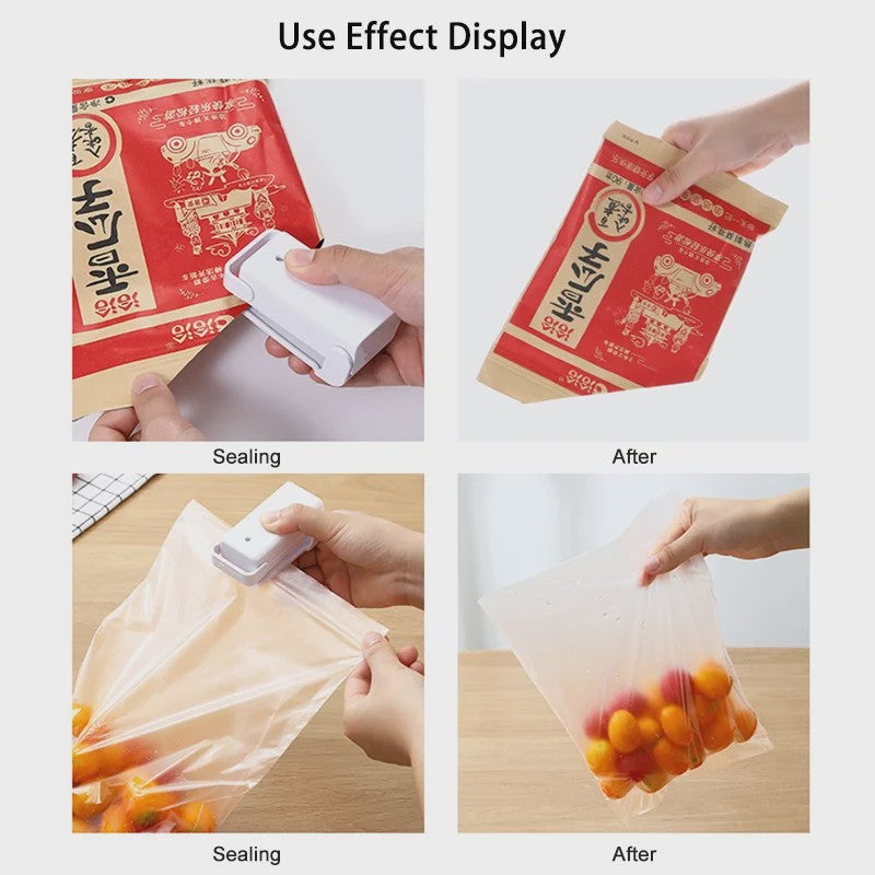Mini Heat Sealer Machine: Sluit Plastic Zakken Snel en Gemakkelijk