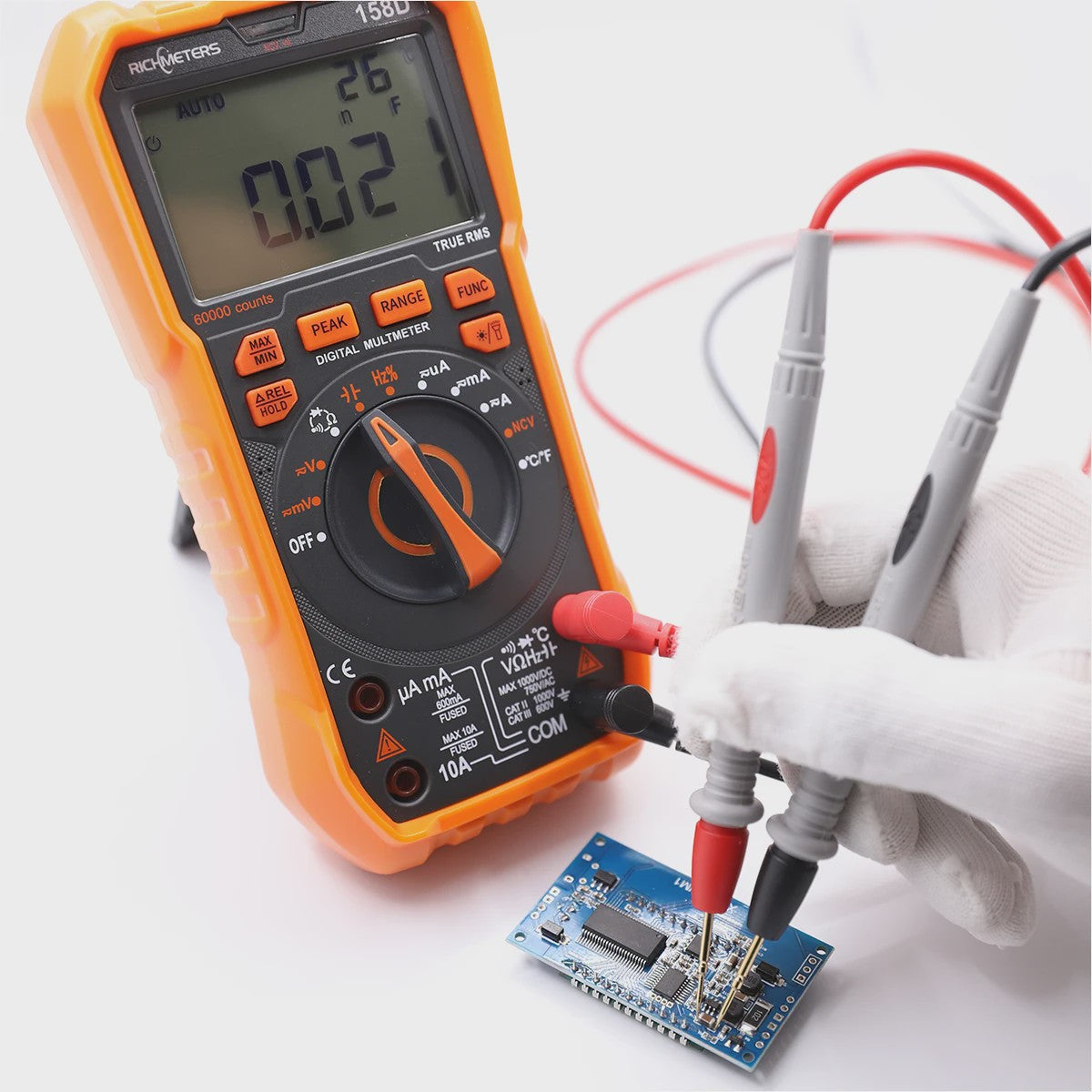 Universele Multimeter Testkabels - 1000V 20A Siliconen Probes met Naaldpunt
