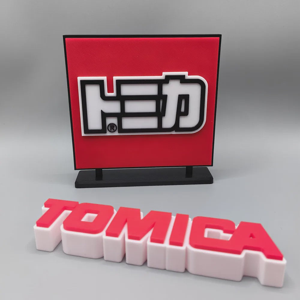 3D Geprint Logo Naamplaat voor Figuren Collectie - Video Game Thema