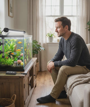 LED Aquarium Verlichting met RGBW Kleuren, Timer & Dimbaar