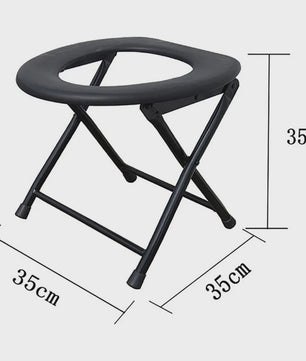 Draagbaar Camping Toilet: Compacte en Lichtgewicht Commode Stoel voor Buiten & Binnen