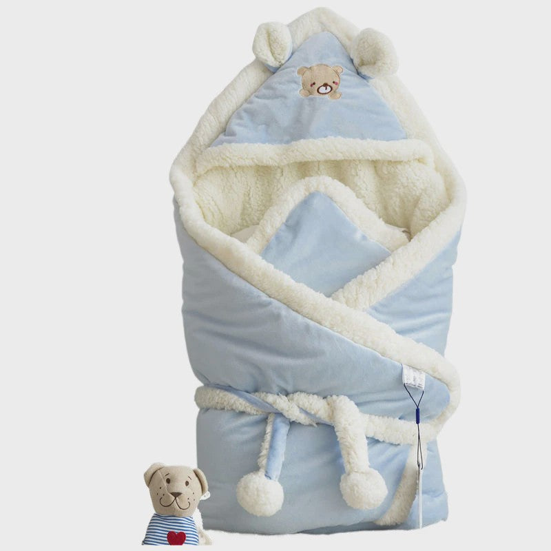 Baby Deken & Cape - Dikke Lamswol Voering voor Herfst/Winter