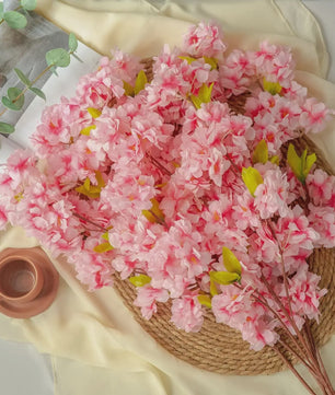 Kunstbloemen Boeket Sakura Takken - Sfeervolle Decoratie voor Huis, Feest & Bruiloft