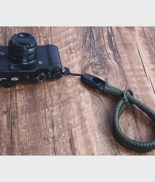 Paracord Polsband Camera met Quick Release Gesp - Universeel Compatibel