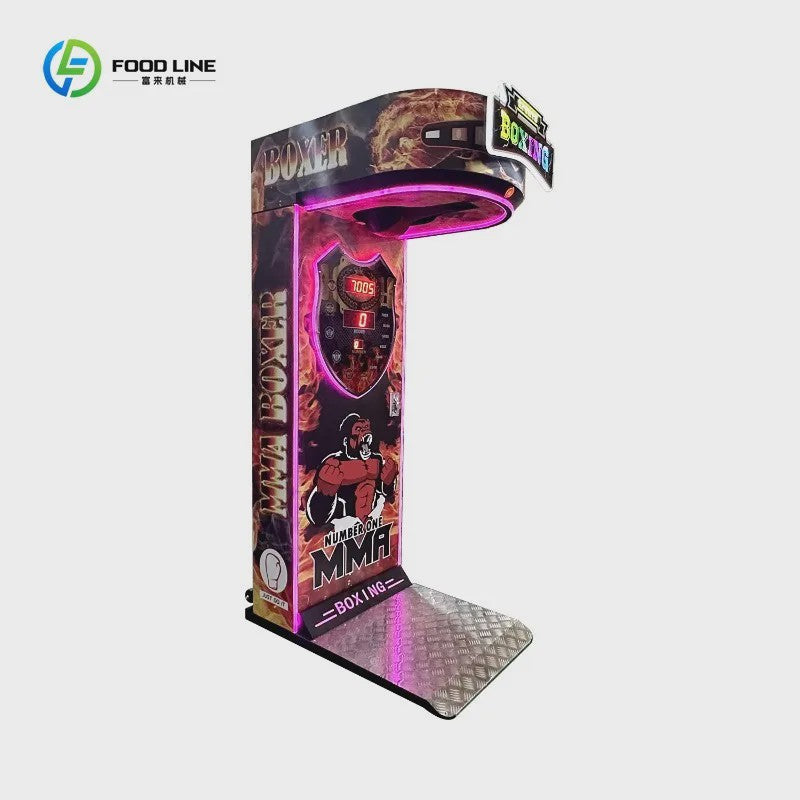 Professionele Boksmachine Arcade Game - Coin Operated voor Horeca & Thuisgebruik