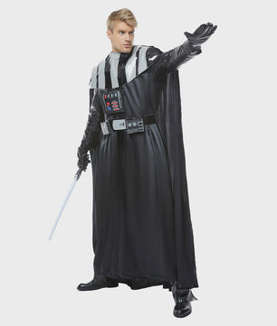Darth Vader Cosplay Kostuum Heren - Compleet Halloween Verkleedpak met Cape