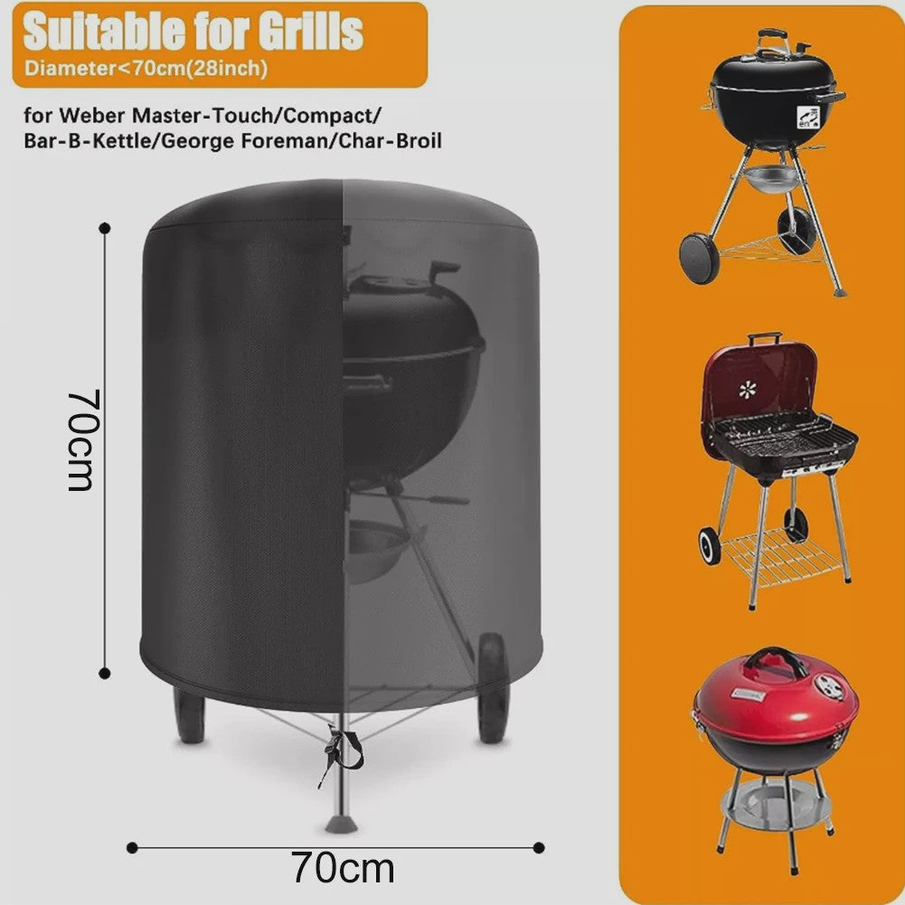 Waterdichte BBQ Hoes voor Ronde Kettle Grills (57cm)