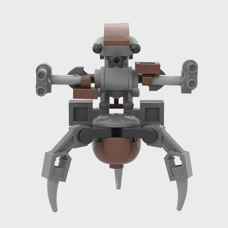 10x Bouwstenen Droideka Destroyer Droids - Star Wars Clone Robot Speelgoed