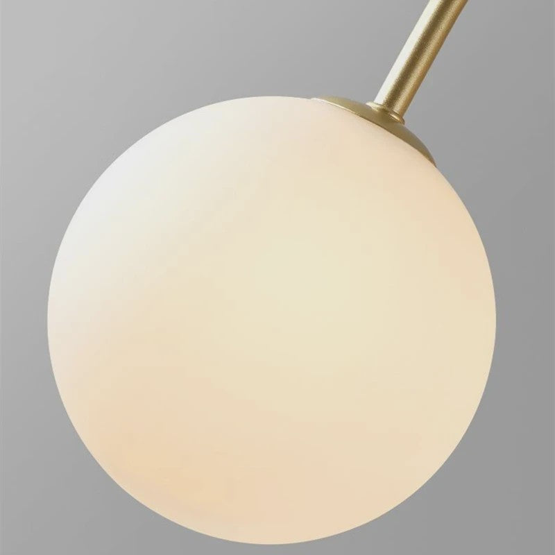 Nordic Minimalistische Plafondlamp Chandelier - Goud, Zwart, Rood - Sfeervolle Verlichting voor Woonkamer, Restaurant, Café