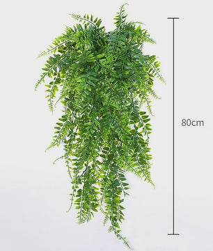 Kunstplant Hangplant 90cm - Nep Varen Slungel met Bladeren voor Decoratie