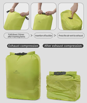 Naturehike Waterdichte Opbergzak - Lichtgewicht Compressie & Organizer voor Outdoor