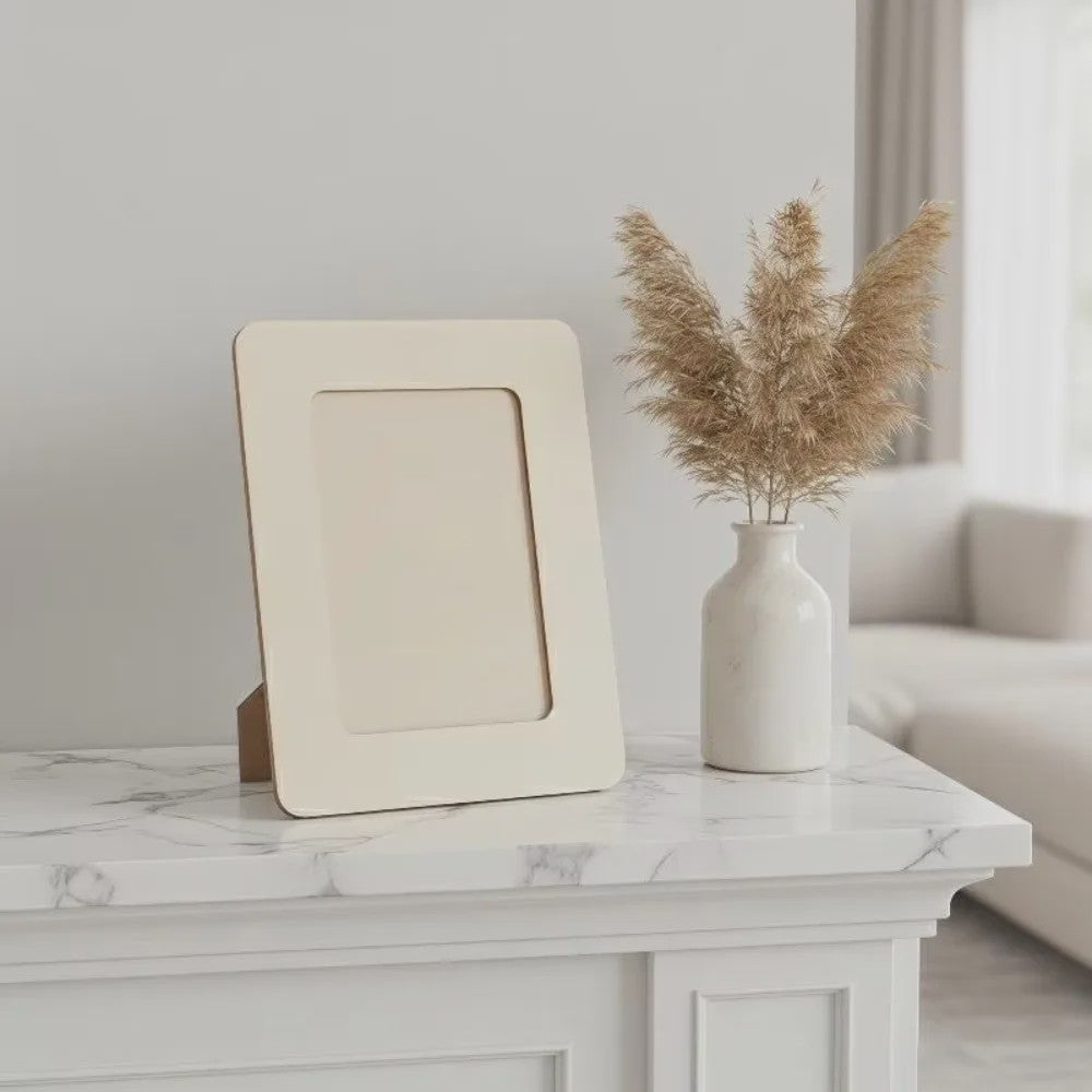 Onbewerkte Houten Fotolijst - DIY Schilderen & Decoreren - Desktop Display