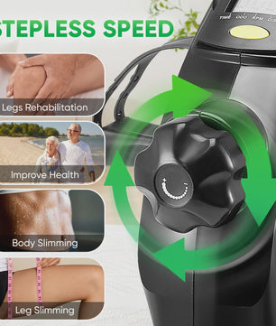 Mini Hometrainer Fiets voor Arm en Benen - Compacte Oefenfiets met LCD Display