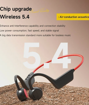 Lenovo Bone Conduction Koptelefoon - Draadloos, Waterdicht & Bluetooth 5.4 voor Sport & Zwemmen
