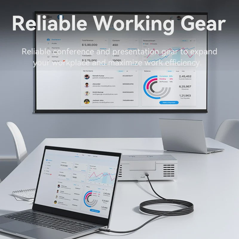 Vention HDMI 2.0 Kabel 4K@60Hz - 18Gbps Hoge Snelheid met Dolby Vision voor Laptop, PS5 & TV