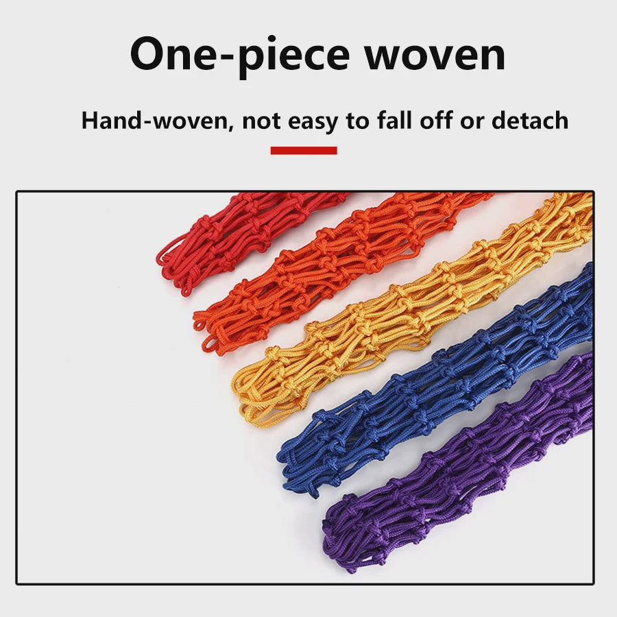 Duurzame Basketbal Net Tas - Sterk Geweven Nylon Opbergnet voor Ballen