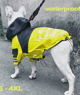 Waterdichte Hondenjas met Capuchon - Reflecterend & Verstelbaar - Voor Kleine tot Grote Honden