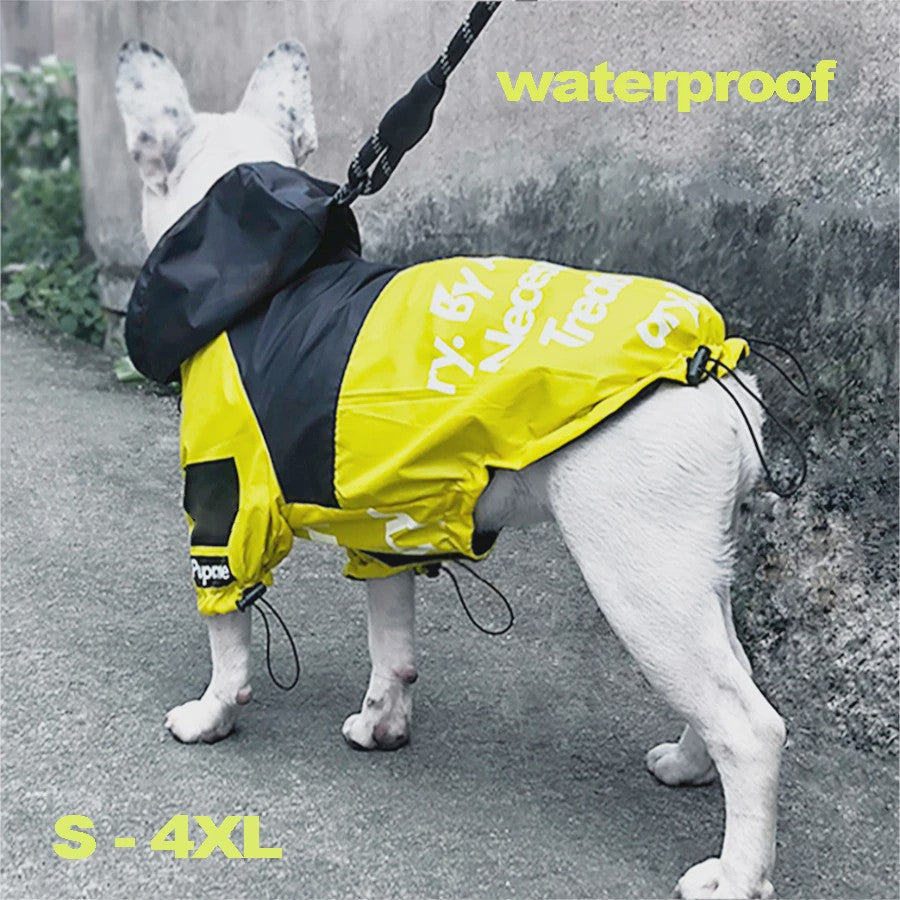 Waterdichte Hondenjas met Capuchon - Reflecterend & Verstelbaar - Voor Kleine tot Grote Honden