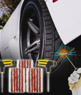 Universele Bandenreparatieset Motor & Auto - Incl. EVA Opbergkoffer