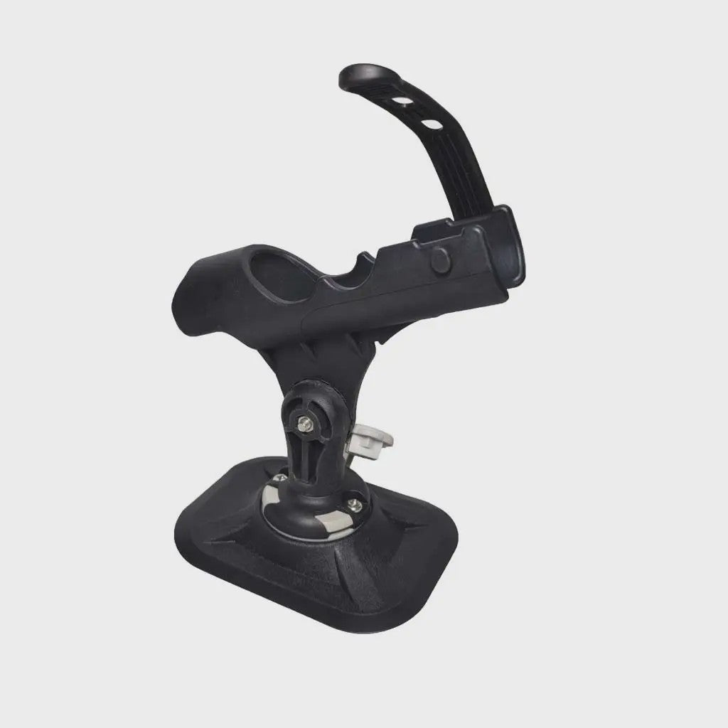 PVC Vishengelhouder voor Opblaasbare Boot, Kajak en Rubberboot - Verstelbaar & Stevig