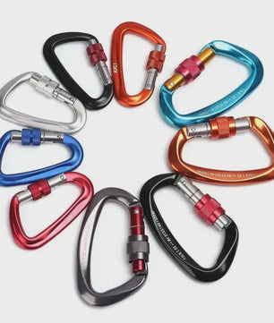 Professionele Aluminium Karabiner Haak - Veilig Klimmen & Outdoor
