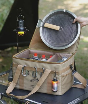 Tactische Picknicktas 36L - Waterdicht & Thermisch met Afneembaar Tafelblad
