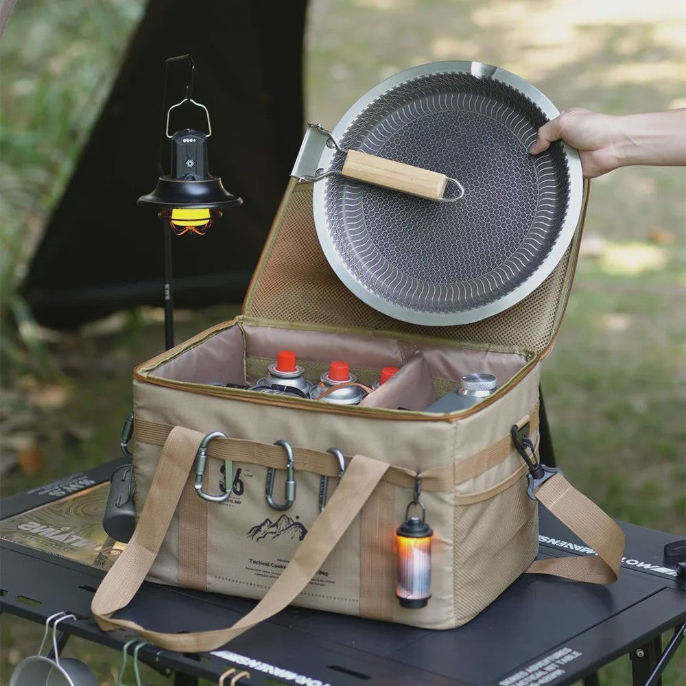 Tactische Picknicktas 36L - Waterdicht & Thermisch met Afneembaar Tafelblad