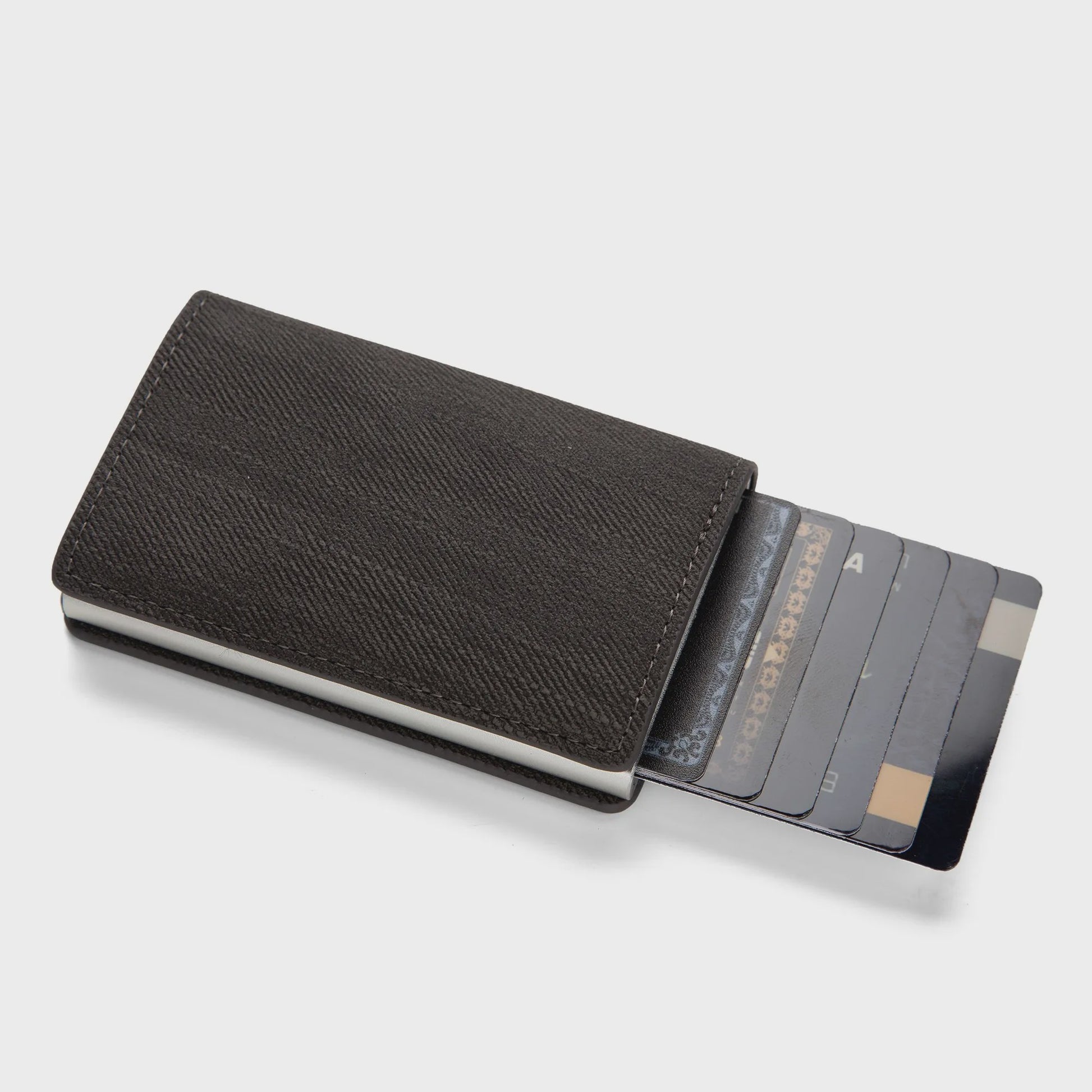 Minimalistische Anti-diefstal RFID Kaarthouder Portemonnee van PU Leer - Slim & Veilig