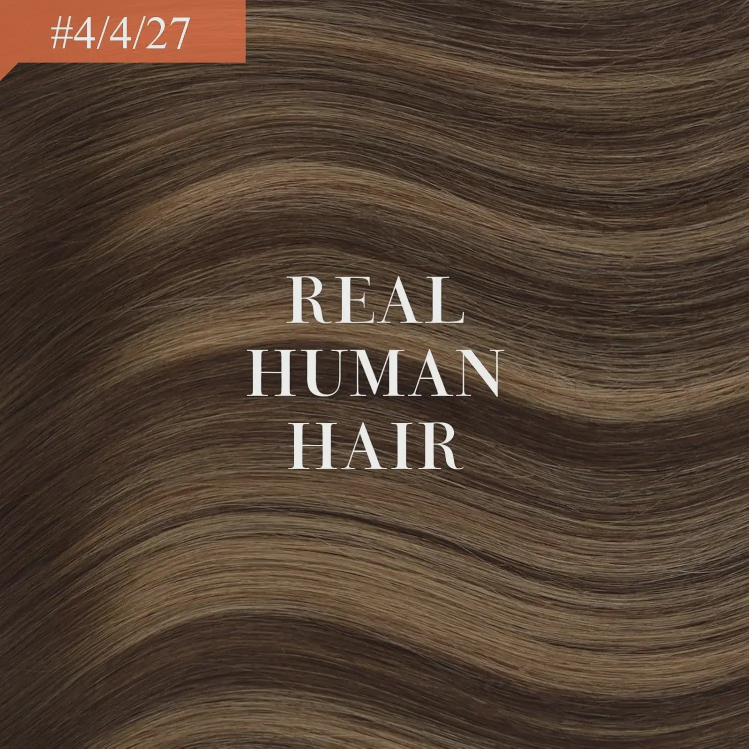 VeSunny Invisble Wire Hair Extensions - Remy Menselijk Haar, Balayage Kleuren, 1 Stuk
