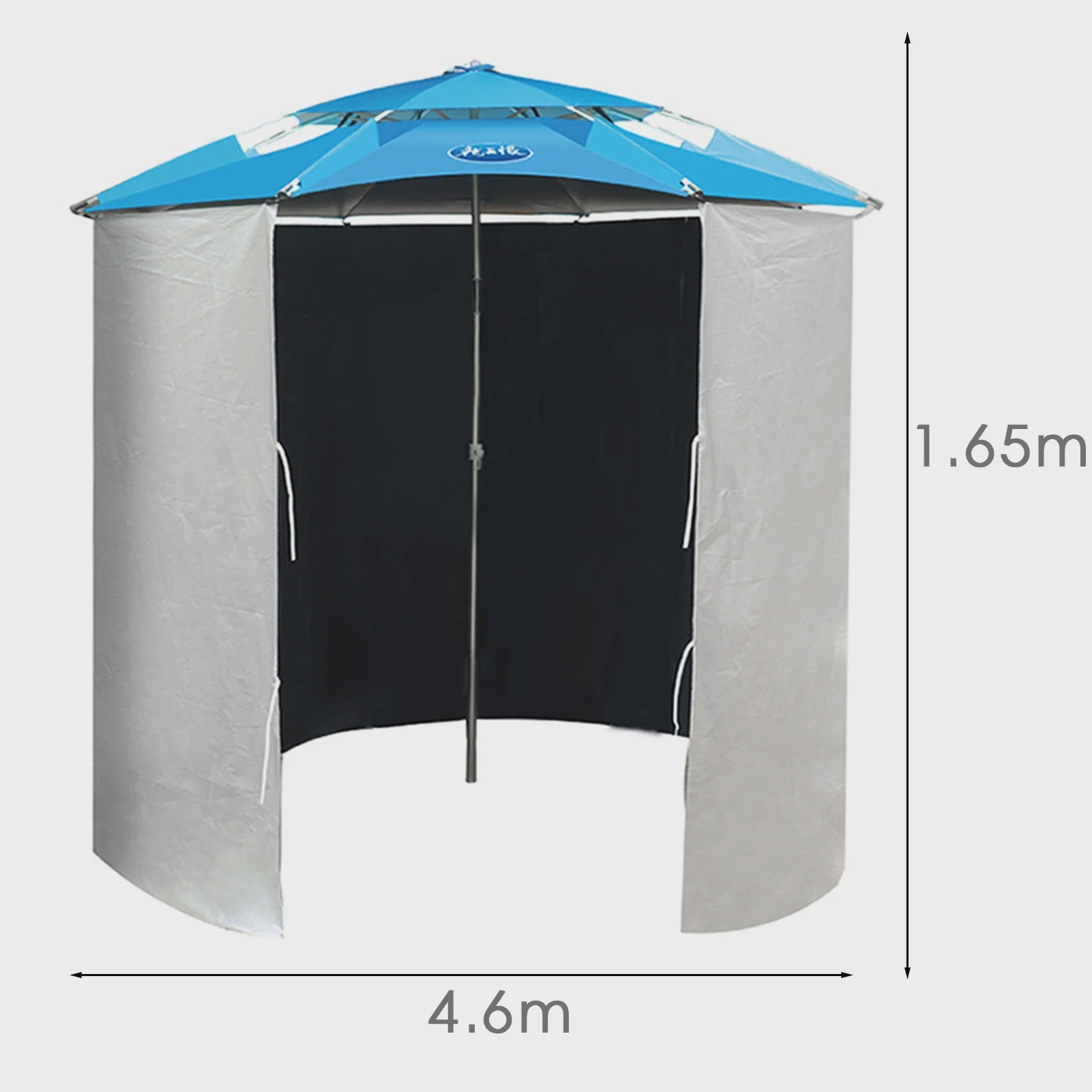 Visparaplu Tentdoek - 4.6x1.65m - Zon- en Regenbescherming voor Buiten