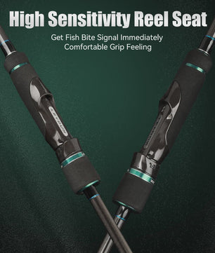 Leydun AURA T1100 Spinning Hengel - FUJI Gidsringen & Carbon Cloth