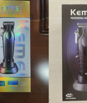 Kemei KM-2296 Oplaadbare Baardtrimmer & Lichaamstrimmer voor Mannen - Draadloos & USB