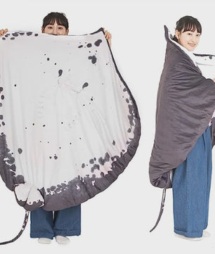 Realistische Rog Pluche Kussen & Dekentje - Comfortabel en Decoratief