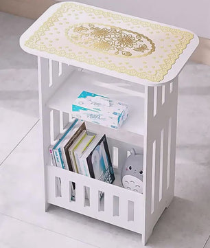 Moderne Houten Bijzettafel - Stijlvolle Opbergtafel voor Woonkamer & Slaapkamer