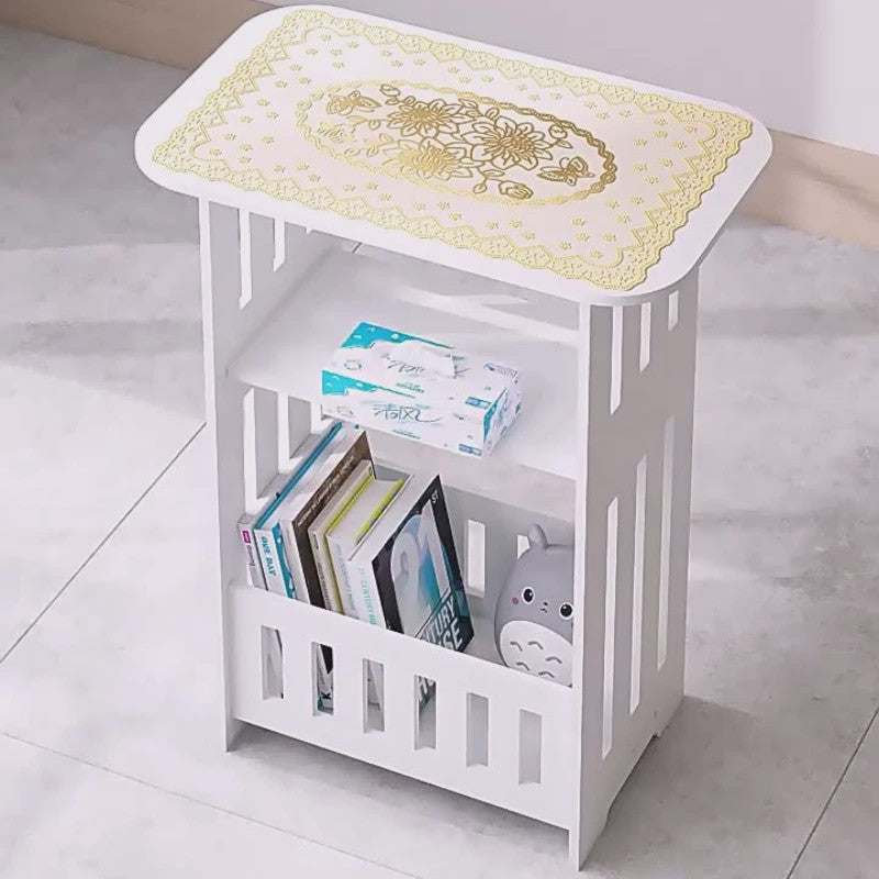 Moderne Houten Bijzettafel - Stijlvolle Opbergtafel voor Woonkamer & Slaapkamer