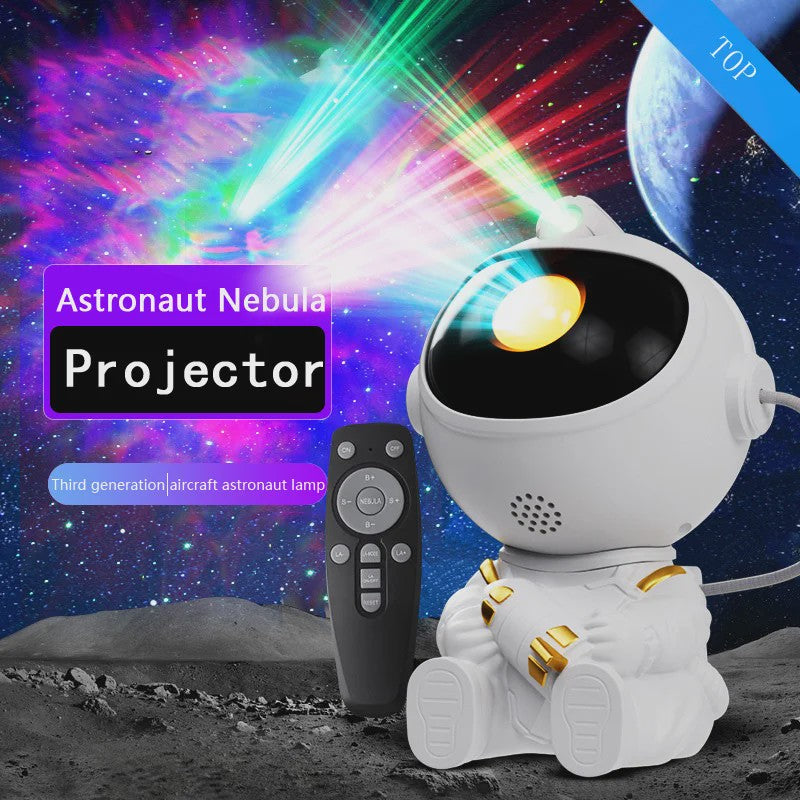 Astronaut Sterrenhemel Projector Lamp - Magische Sterren & Nevels voor Slaapkamer