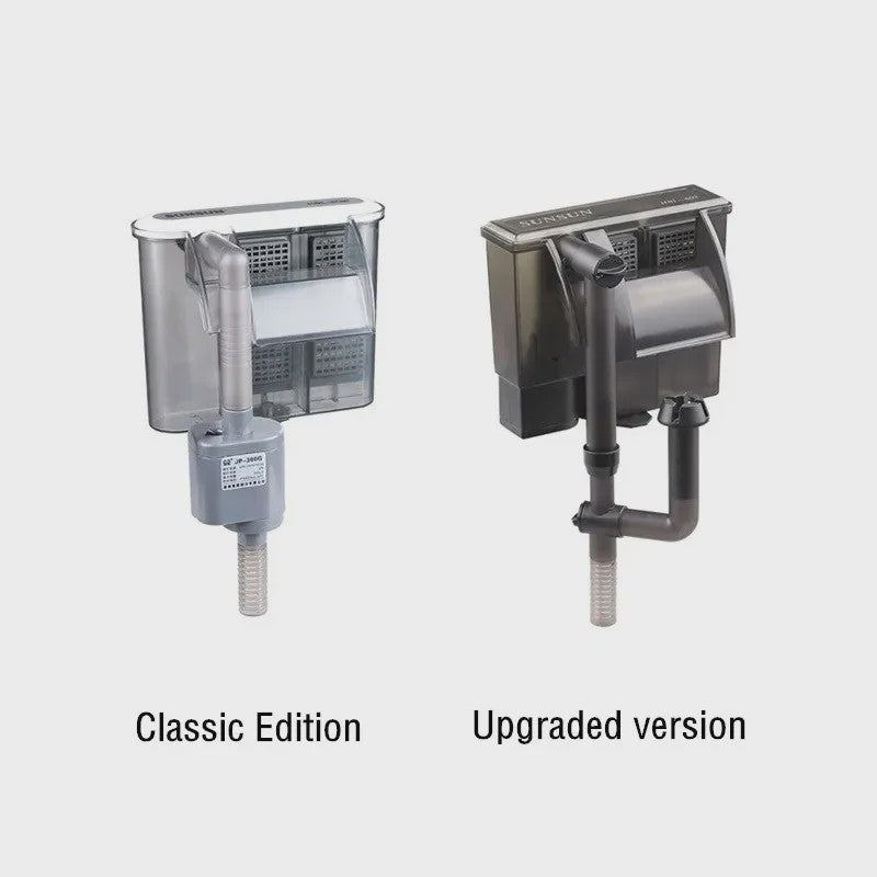 Hang-on Aquarium Filter met Waterval Effect - Efficiënte Watercirculatie