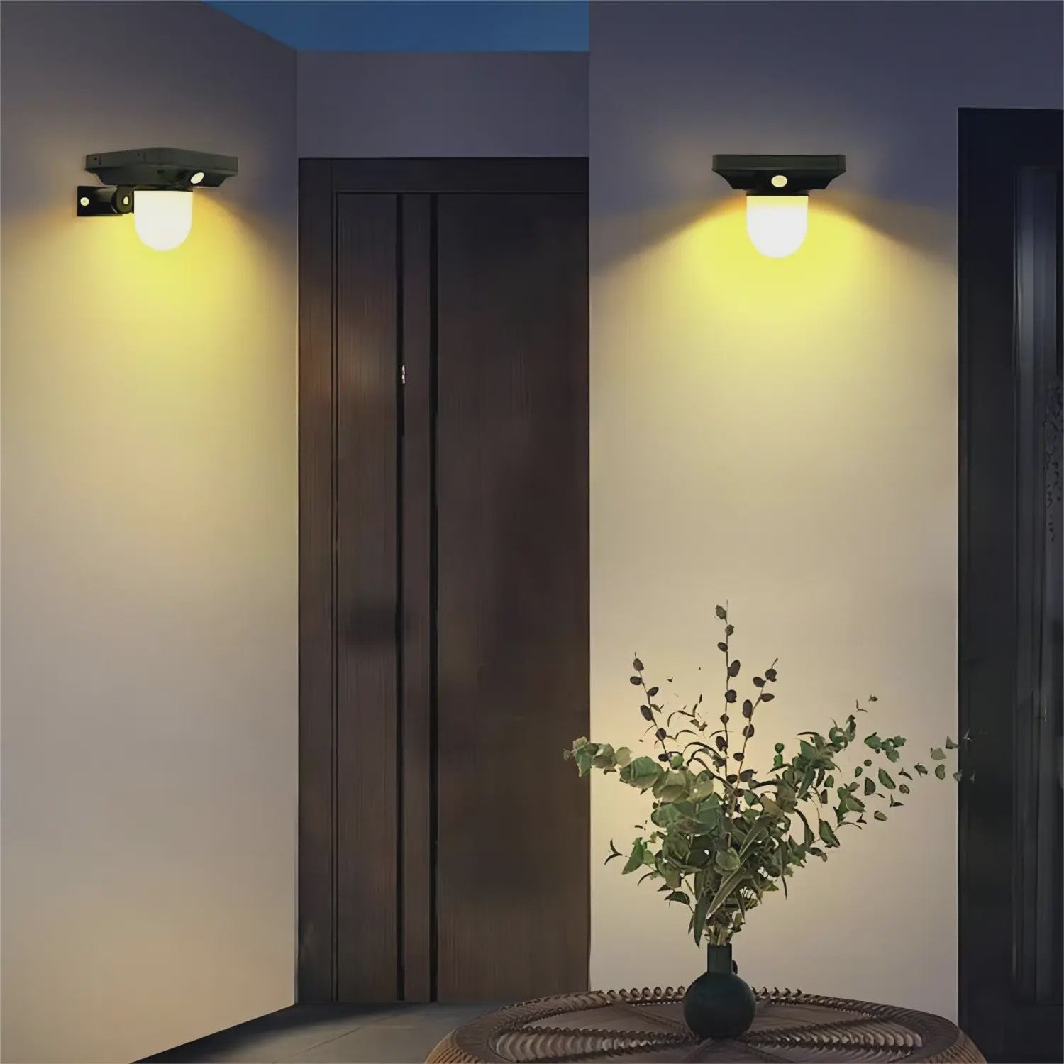 Solar Tuinverlichting met Bewegingssensor - 3 Modi, Waterdicht, Wandmontage