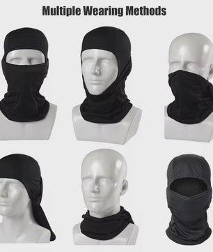 Camouflage Balaclava Volledig Gezicht Masker - Ademend, UV-beschermend voor Outdoor Sporten
