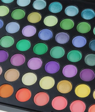 Professioneel 120 Kleuren Oogschaduw Palette - Matte, Glitter & Waterproof