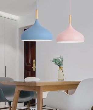 Kleurrijke Retro Industriële Hanglamp - Vintage Stijl voor Keuken, Restaurant, Woonkamer & Meer