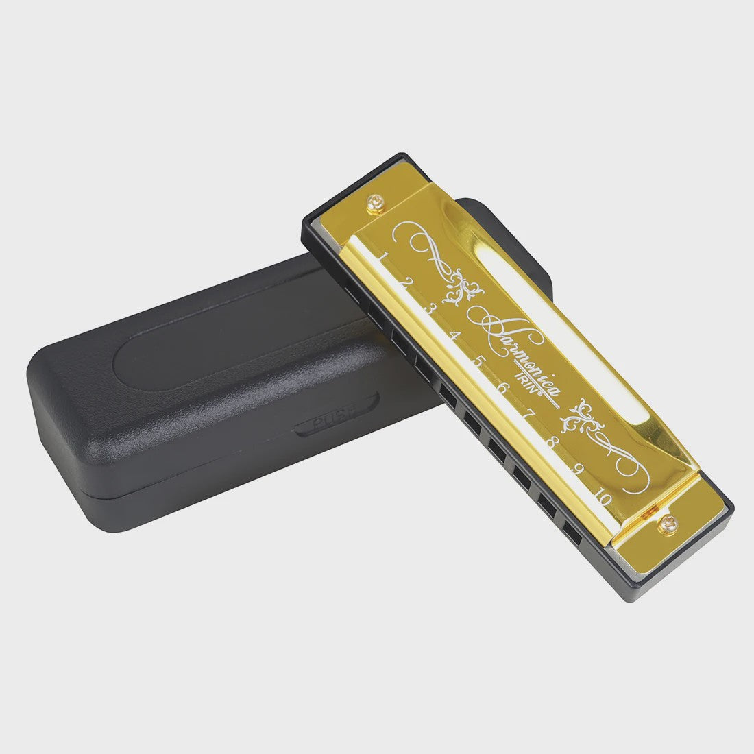IRIN 10-Gats Kleurrijke C-Toets Harmonica - Perfect voor Beginners